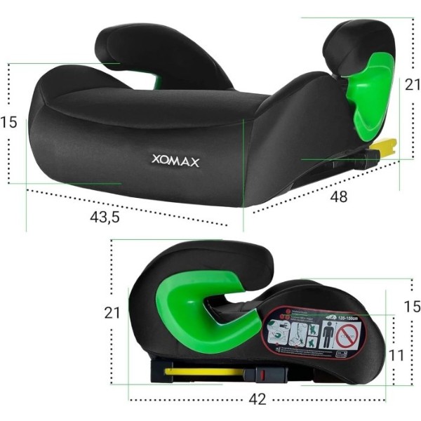 Фото - Бустер Kidilo Isofix (6928270764627)